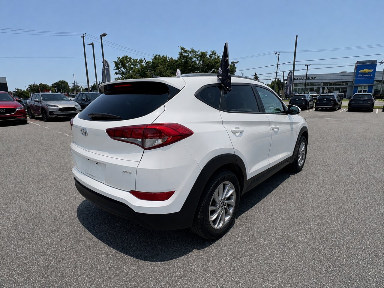 2016 Hyundai Tucson Premium White Châteauguay - photo #5