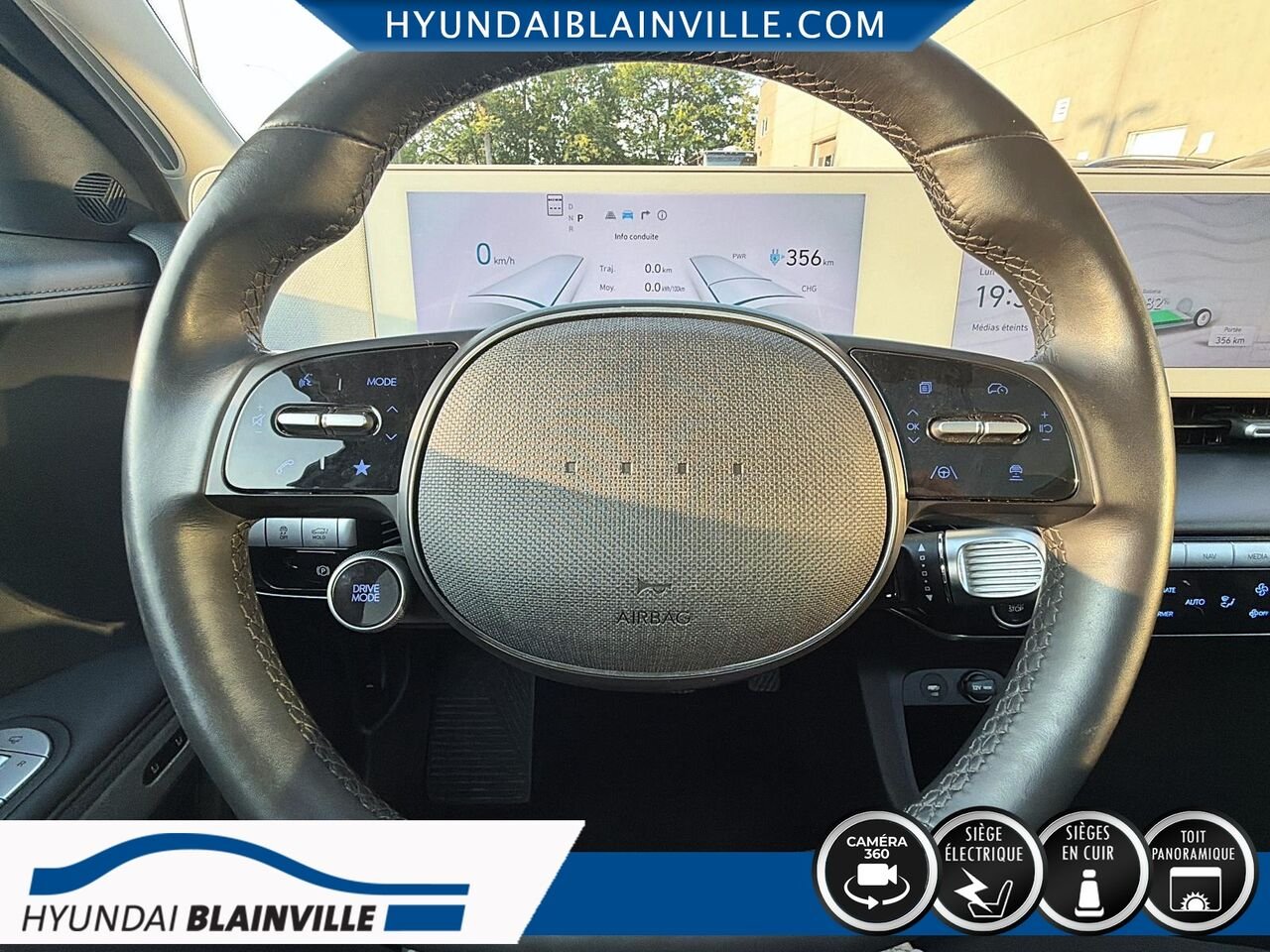 Hyundai IONIQ 5 2023 Blanc Blainville - photo #13