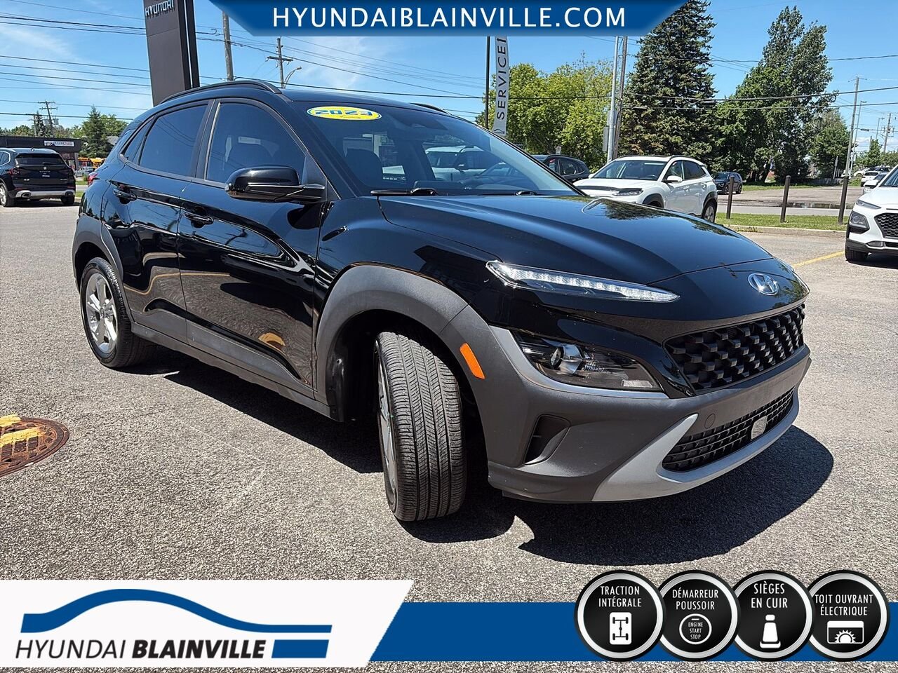 2023 Hyundai Kona Black Blainville - photo #2