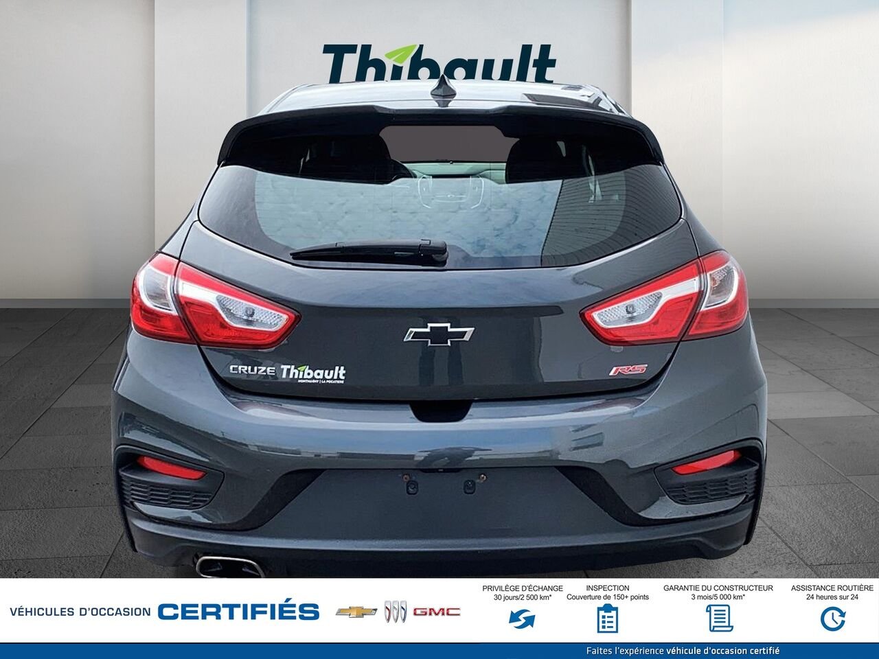CHEVROLET CRUZE LT LT à hayon 4 portes 2019 Gris Montmagny - photo #2