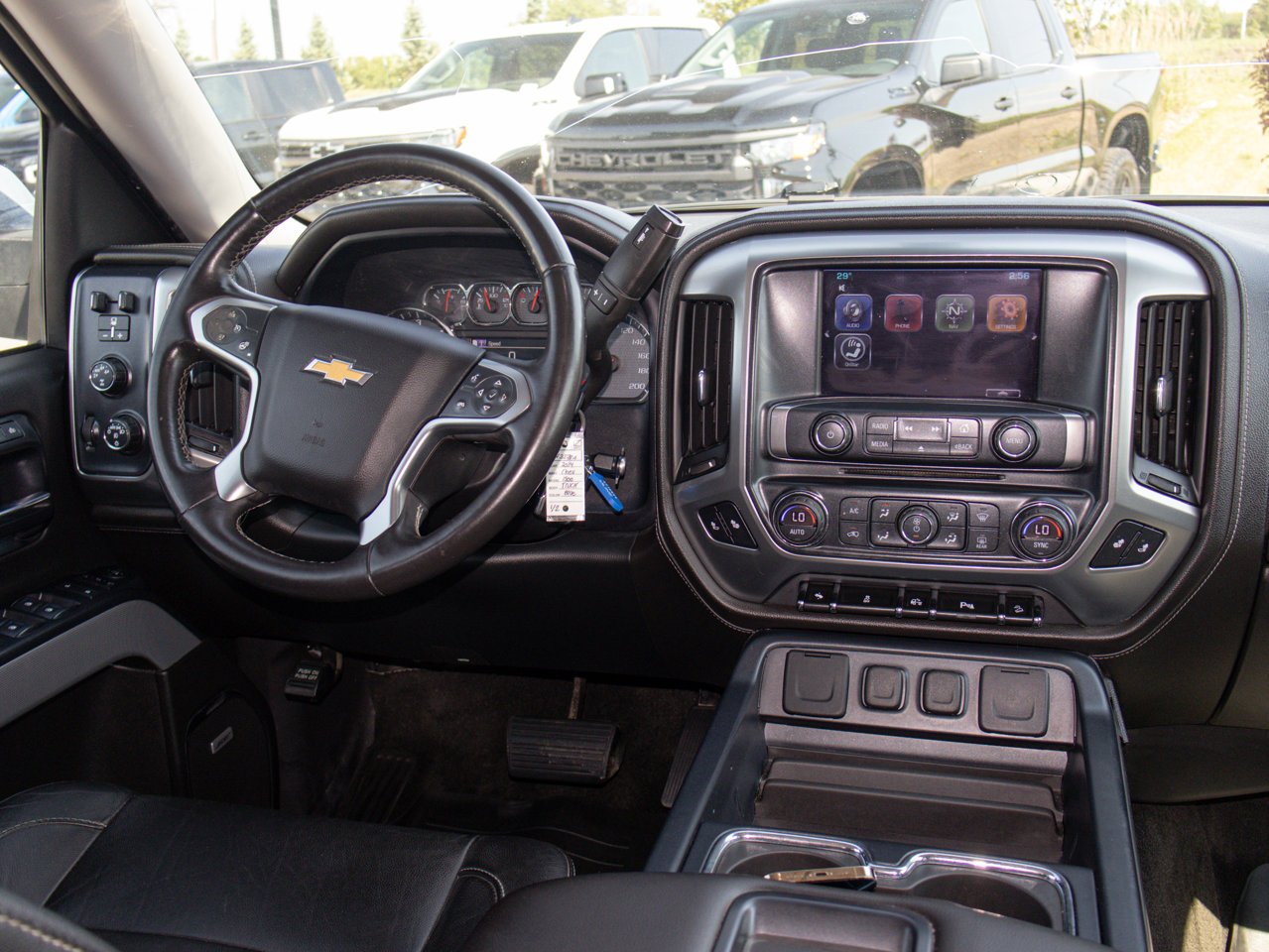 2014 Chevrolet Silverado 1500 4WD Crew Cab Short Box LTZ w/2LZ Blue Sherwood Park - photo #31