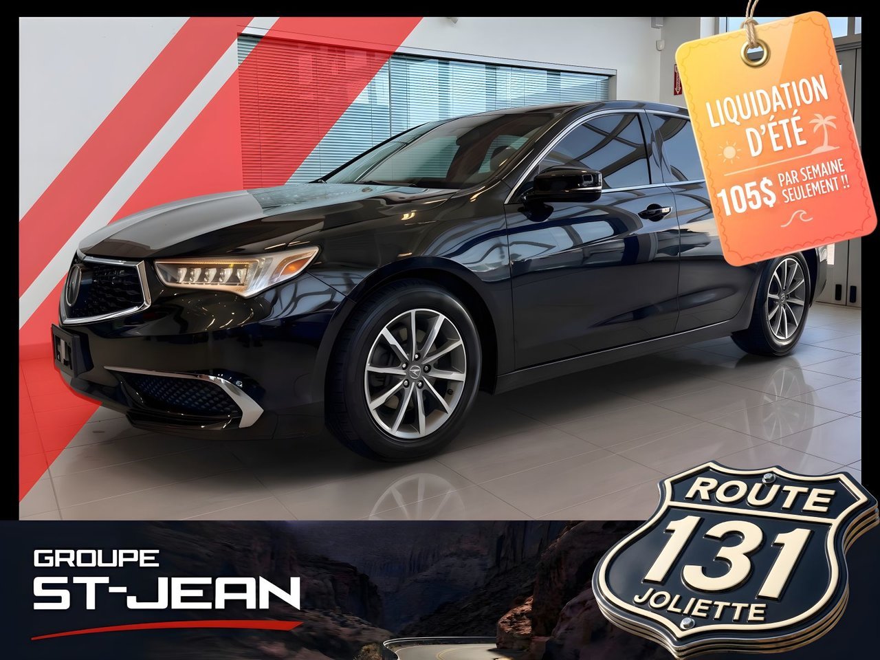 Acura TLX 2020 Noir Notre-Dame-des-Prairies - photo #33