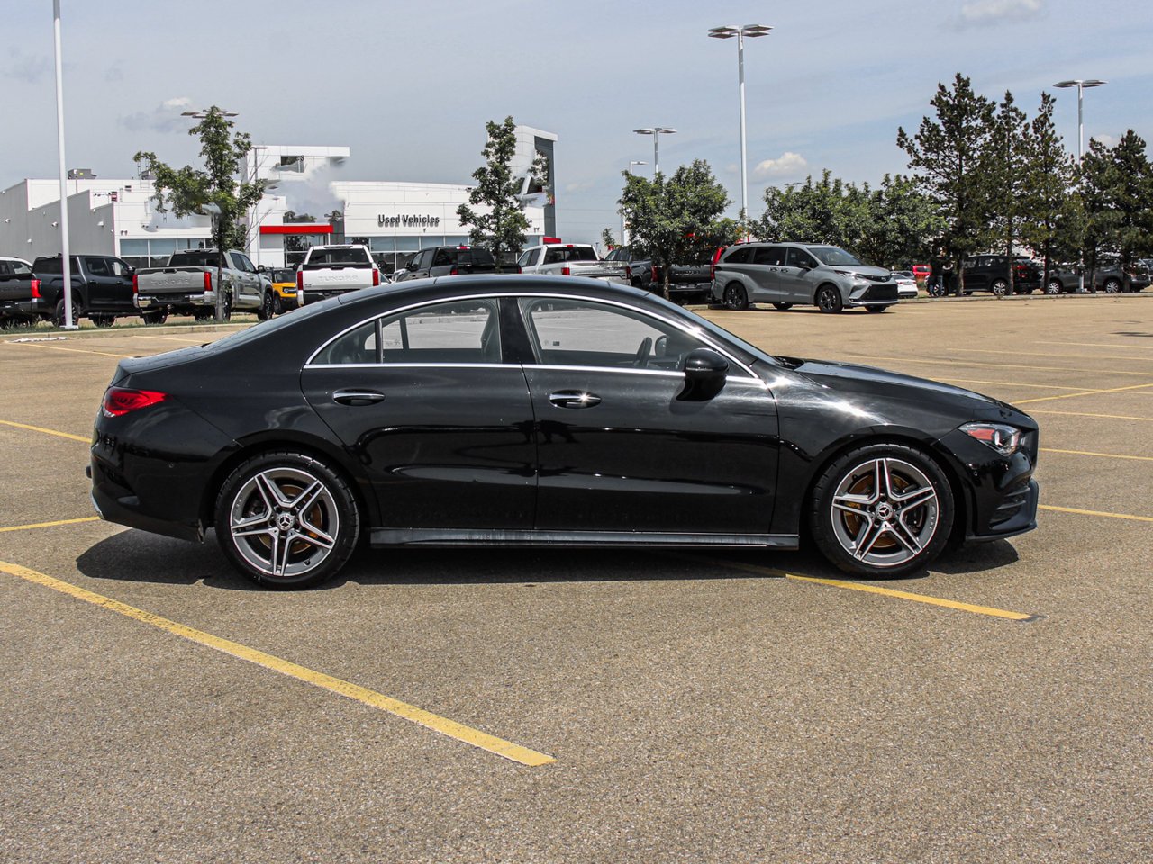 2020 Mercedes-Benz CLA CLA 250 4MATIC Coupe Black Sherwood Park - photo #9