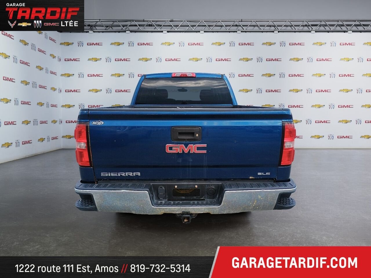 GMC SIERRA 4RM, CAISSE 46238A 2016 Bleu Amos - photo #2