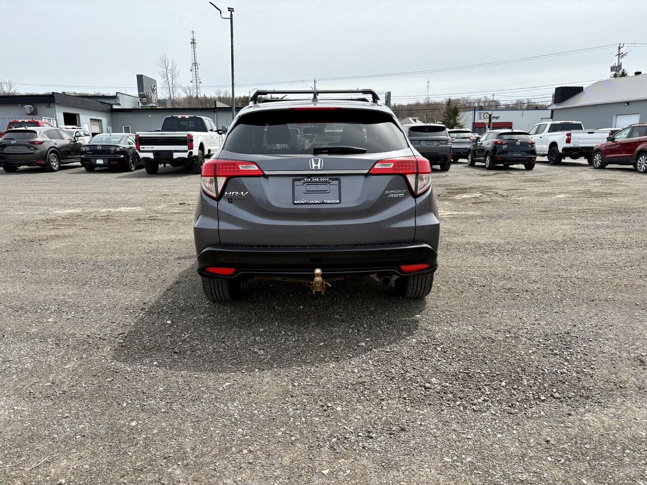 HONDA HR-V SPORT Sport TI CVT 2019 Gris Montmagny - photo #2