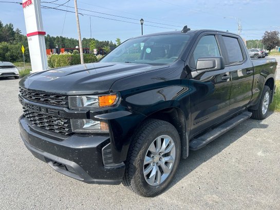 Chevrolet Silverado 1500 Custom cabine multiplace 4RM 157 po 2021 2021 Noir