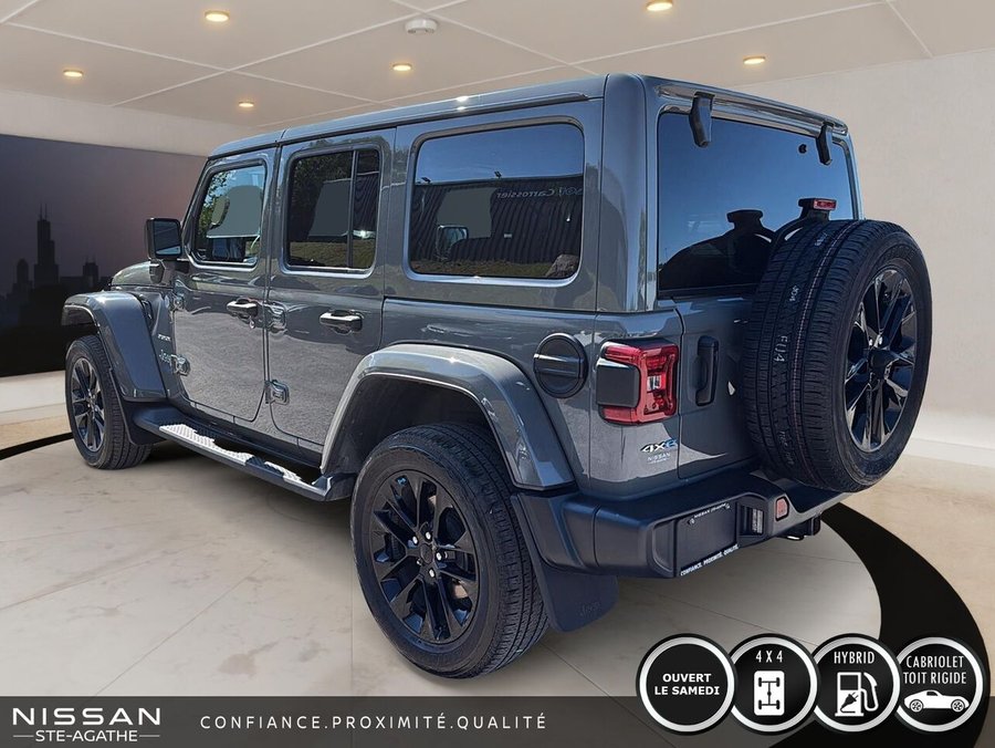 Jeep Wrangler 4xe Unlimited Sahara 4x4 2022 Gris