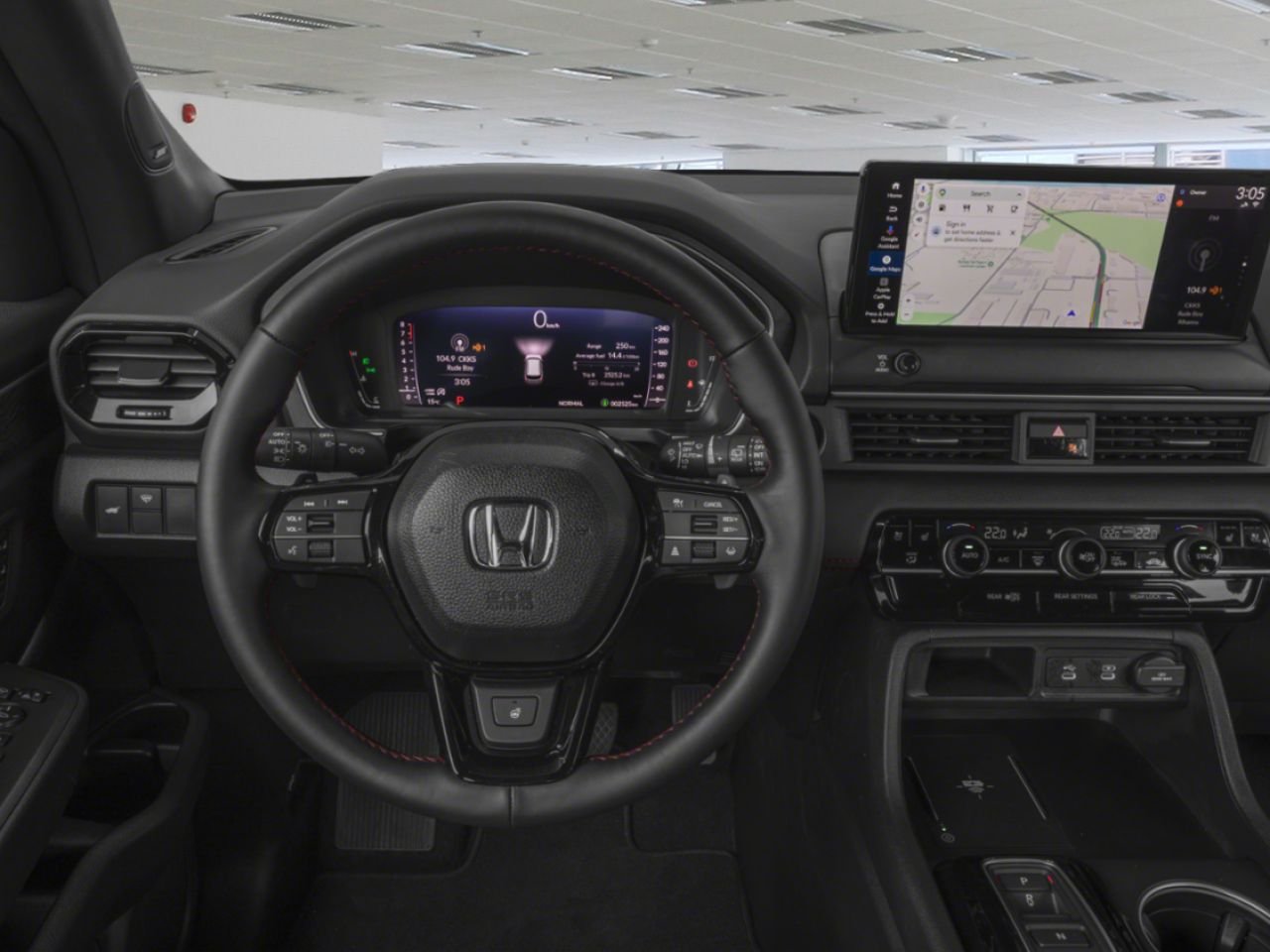 2026 HONDA Pilot Black Edition Traction Intégrale Radiant Red Metallic II Val-d'Or - photo #4