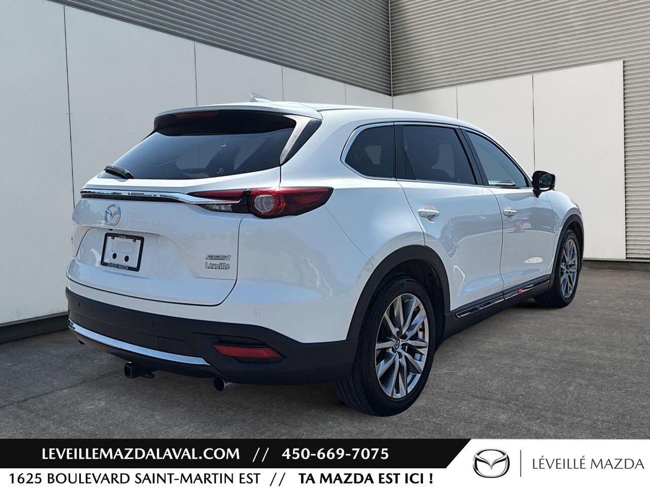 2018 Mazda CX-9 GT TI White Laval - photo #4