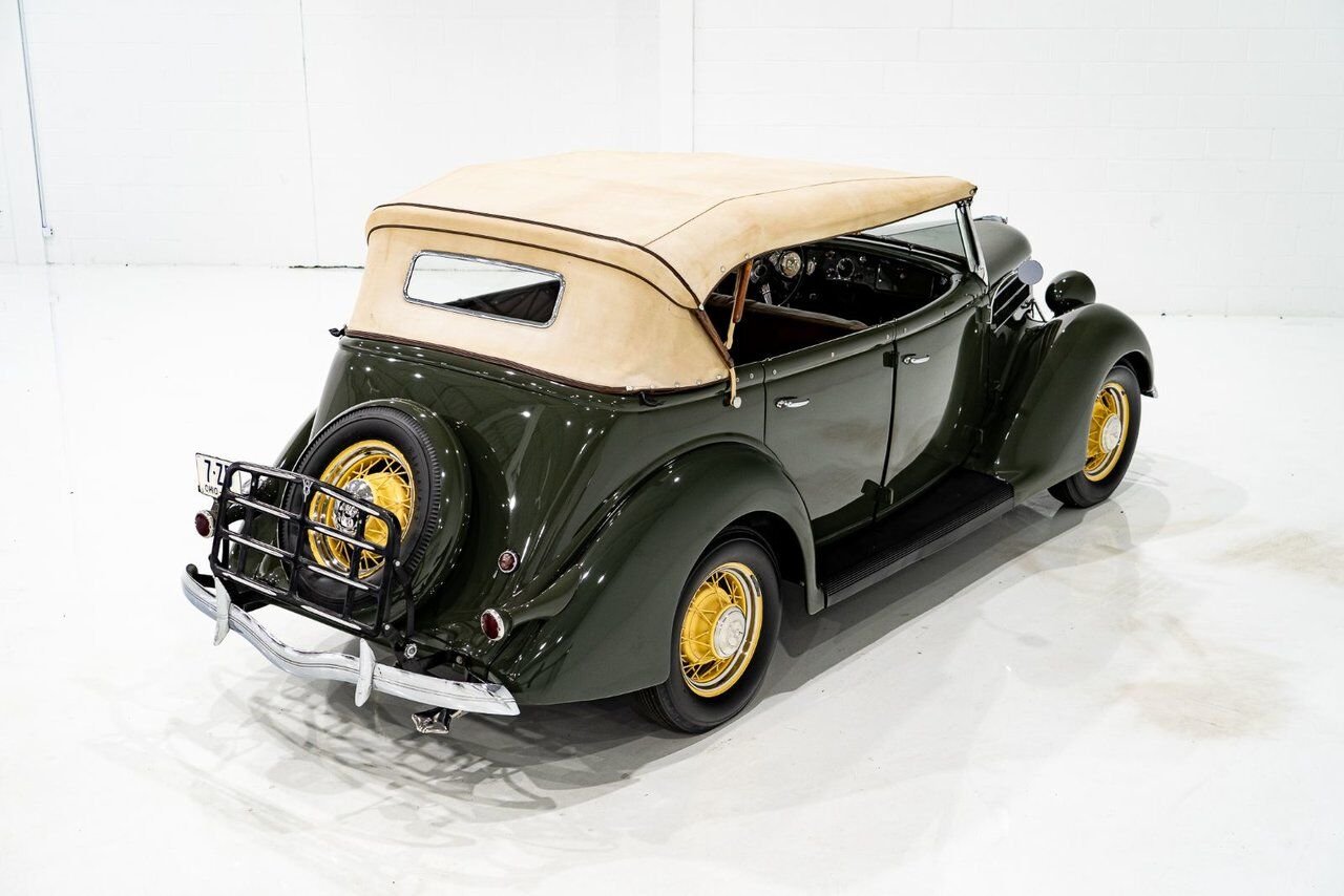 1936 Ford Model 48 Phaeton PRIX EN USD | Beautifully presented in original condition Green Montreal - photo #61
