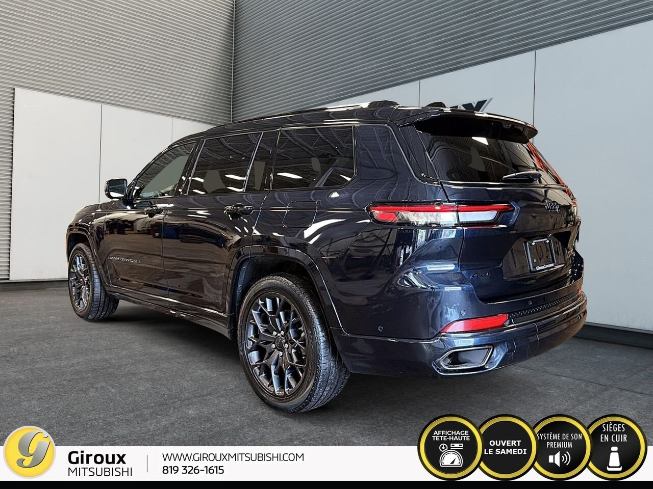 JEEP GRAND CHEROKEE L SUMMIT 2024 Bleu Sainte-Agathe-des-Monts - photo #3