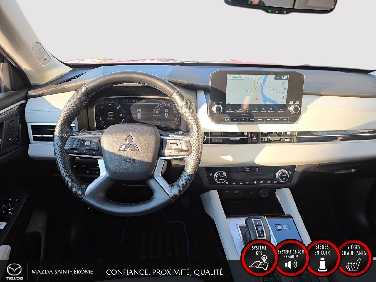 2024 Mitsubishi Outlander GT Premium | TOIT PANO | CUIR | AWD | Red Saint-Jérôme - photo #24
