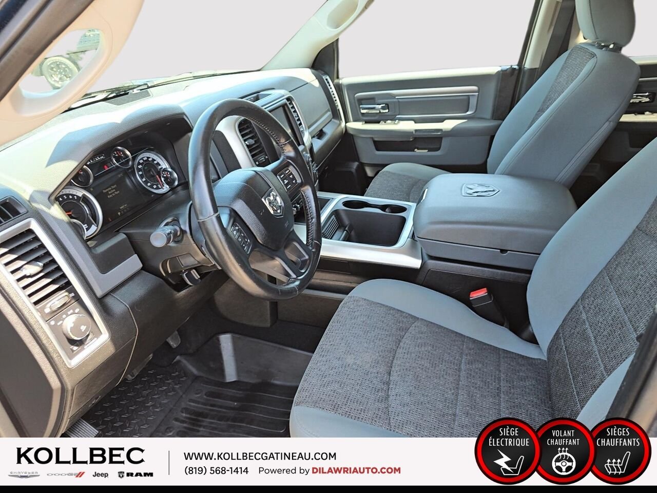 RAM 1500 CLASSIC 261111 | Warlock Crewcab 4x4 2019 Bleu Gatineau - photo #25
