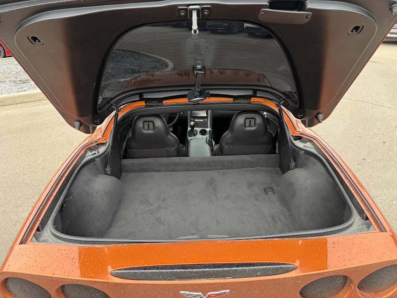 2007 Chevrolet Corvette 2dr Cpe Z06 Atomic Orange Metallic Sherwood Park - photo #6