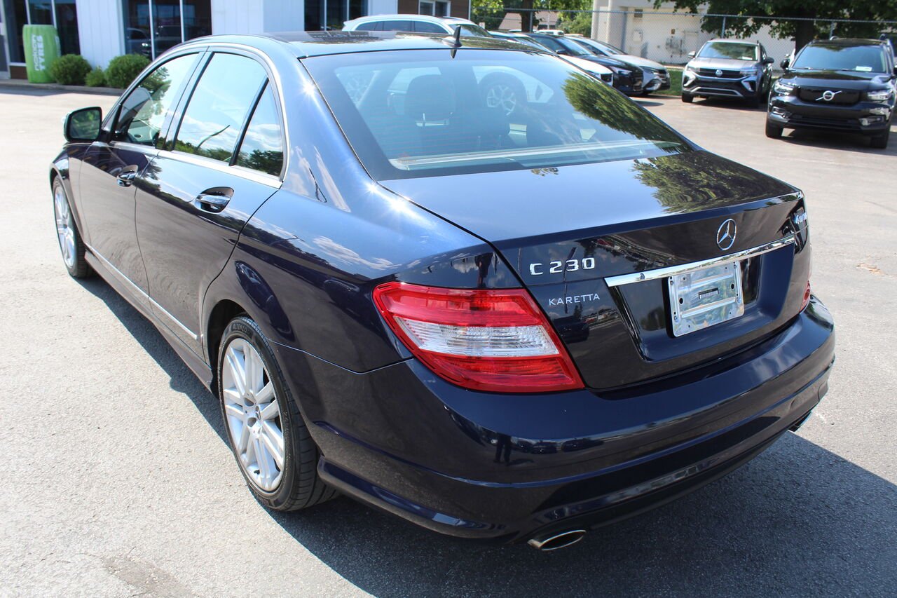 Mercedes-Benz C 230 4MATIC VIN: WDDGF85X38F141905 2008 Bleu Sainte-Rose - photo #2