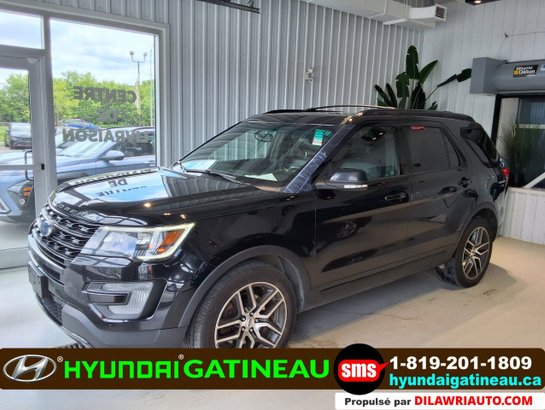 2017 Ford EXPLORER SPORT 2017 Black