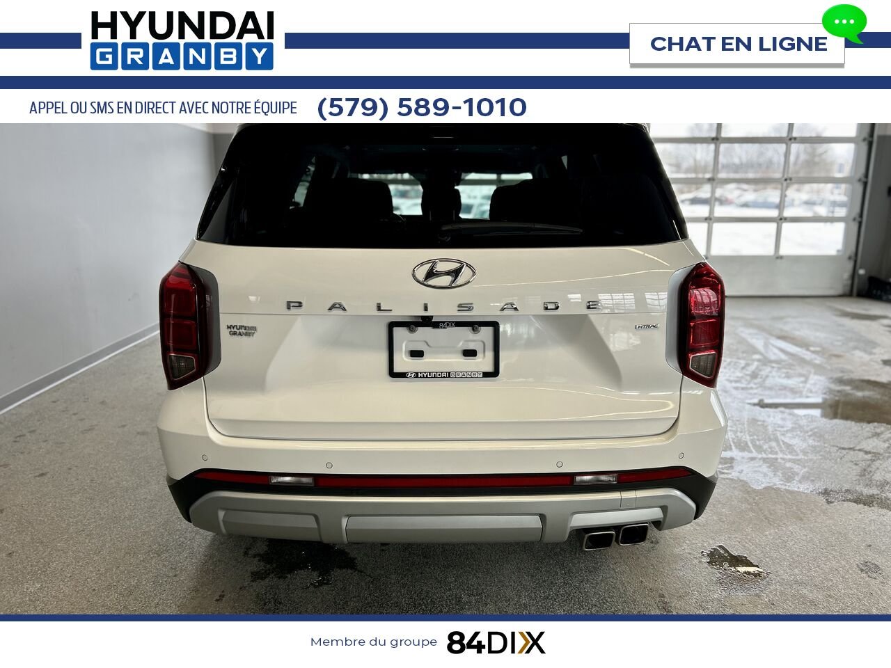 2023 Hyundai Palisade White Granby - photo #5