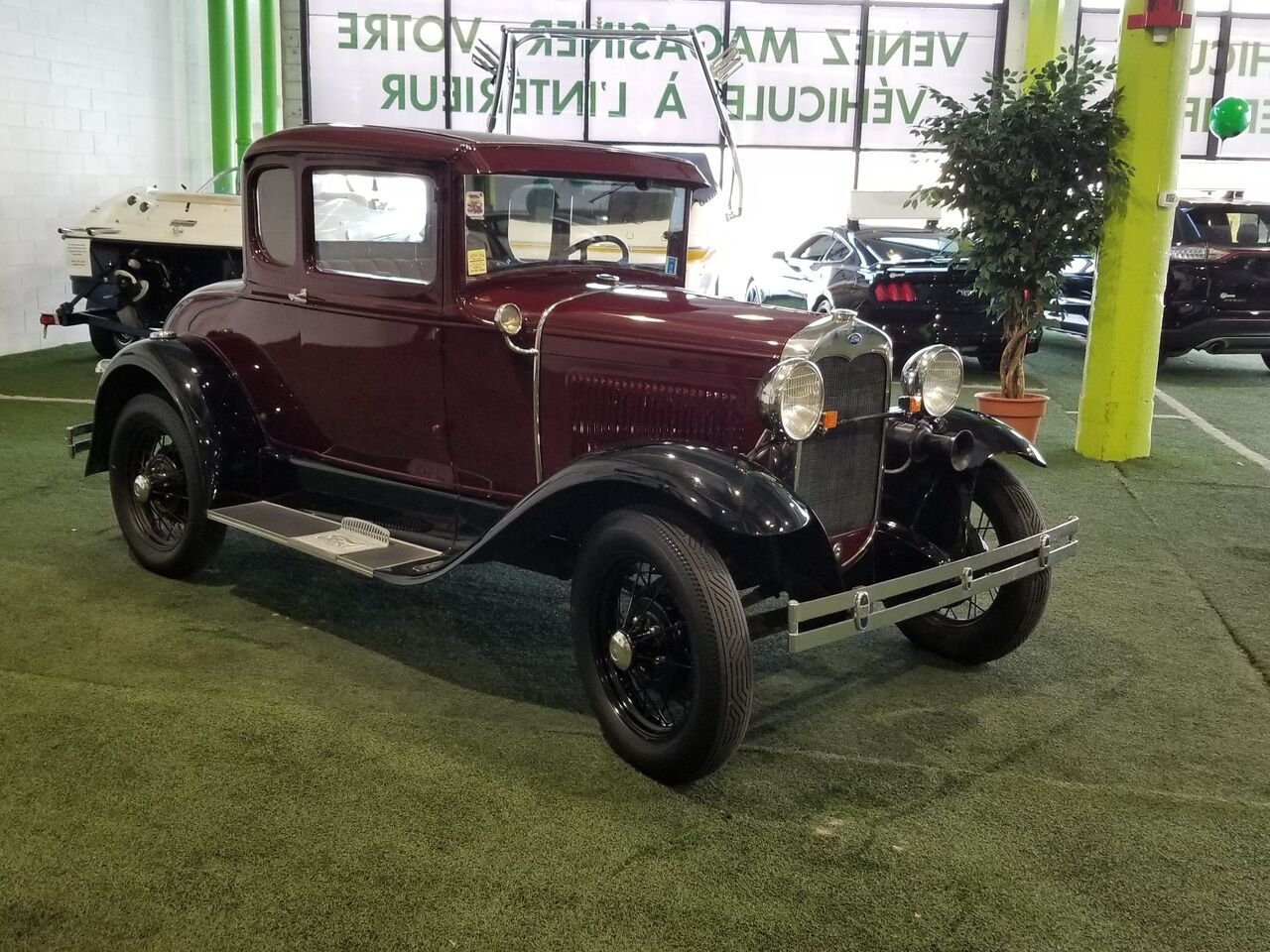 Ford Modèle A 1930 Rouge Longueuil, - photo #7