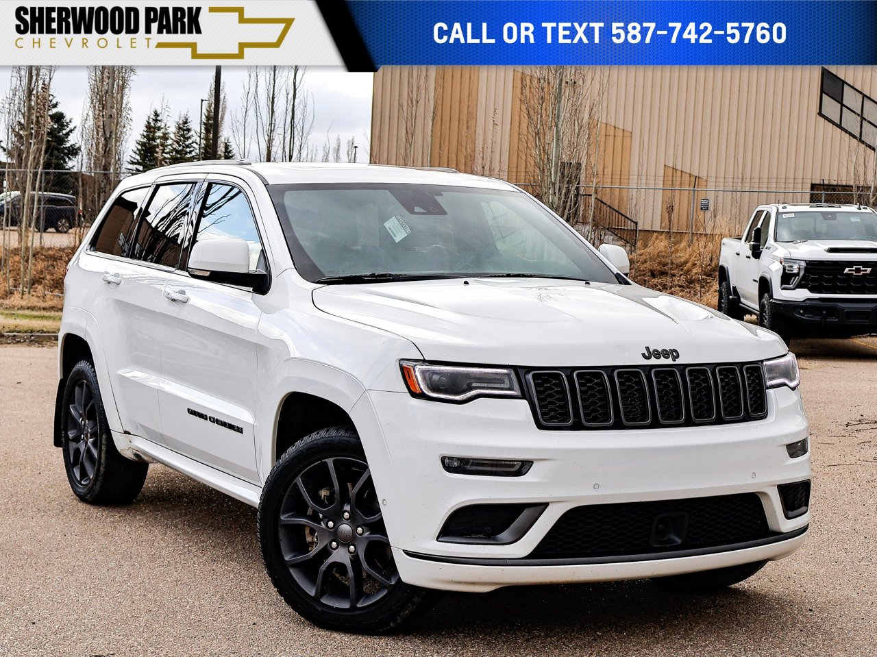 2021 Jeep Grand Cherokee High Altitude 4x4 White Sherwood Park - photo #0