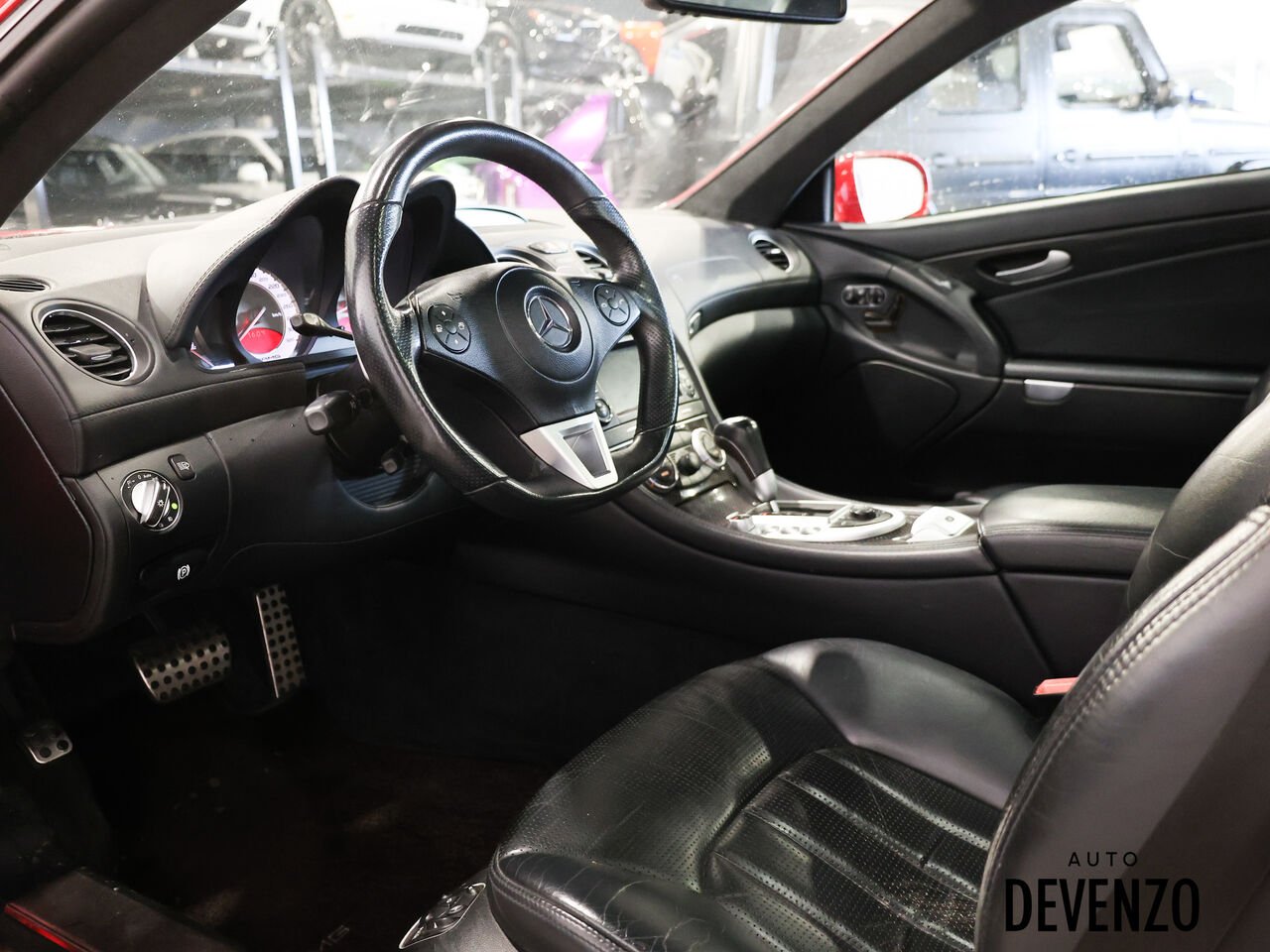 2009 Mercedes-Benz Classe-SL Red Saint-Eustache - photo #8