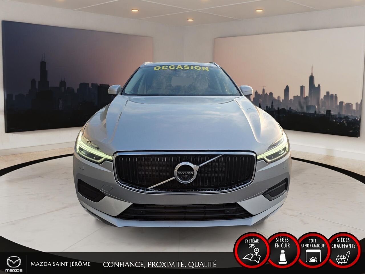 Volvo XC60 2019 Gris Saint-Jérôme - photo #2