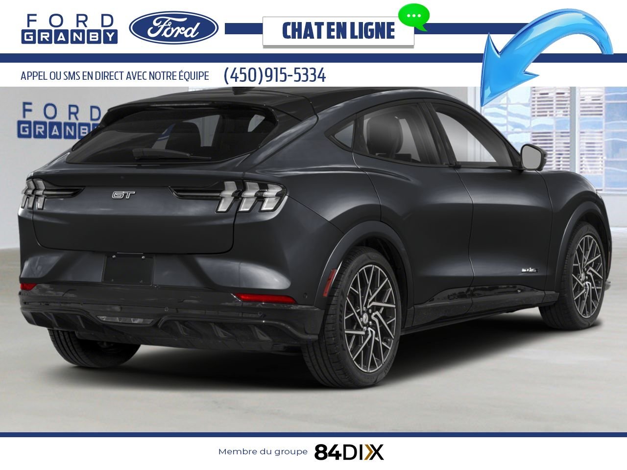 2025 Ford Mustang Mach-E Shadow Black Granby - photo #1