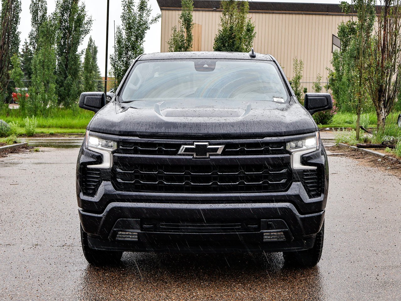 2024 Chevrolet Silverado 1500 4WD Crew Cab 147 RST Black Sherwood Park - photo #2