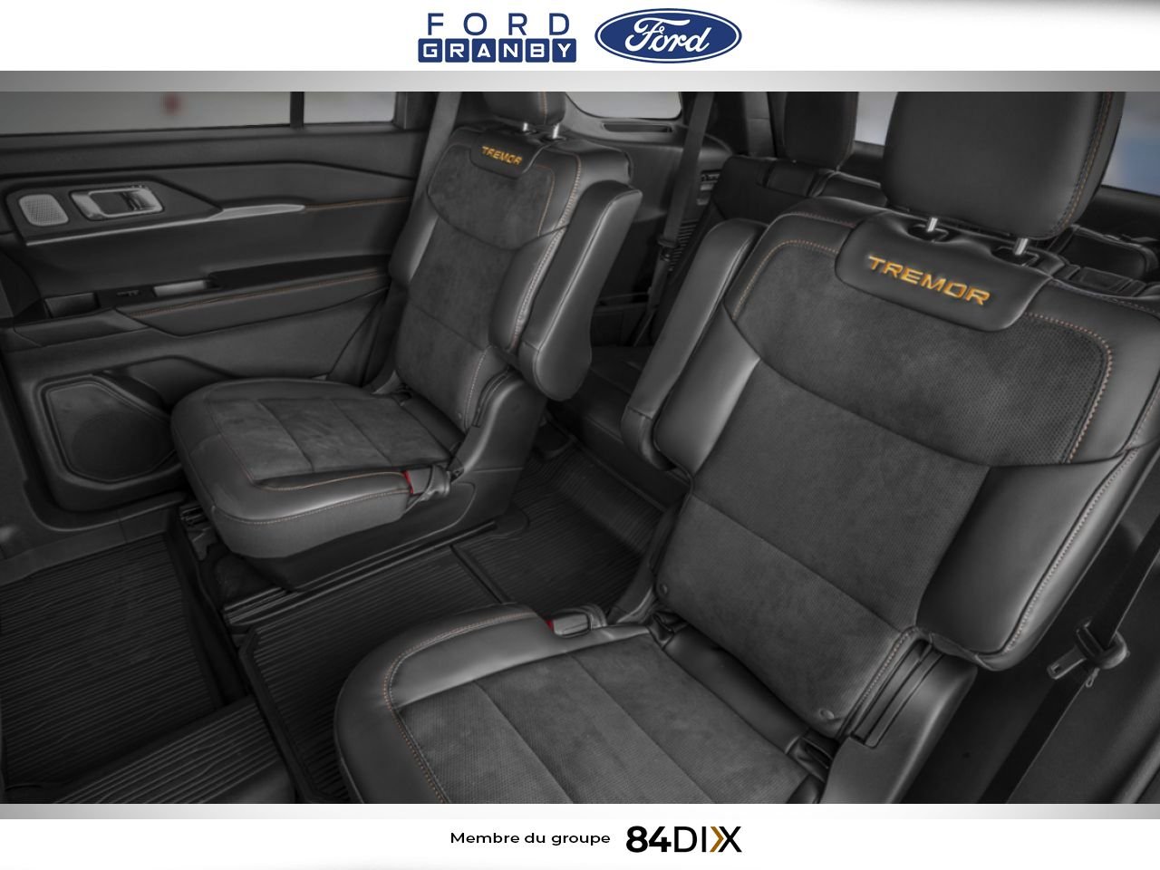 2026 Ford Explorer Star White Metallic Tri-Coat Granby - photo #3
