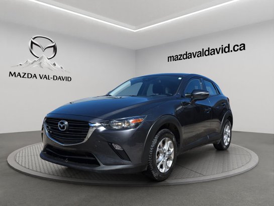 Mazda CX-3 GS TI BA, bluetooth, Volant chauffant, Paddle shift 2022 Gris