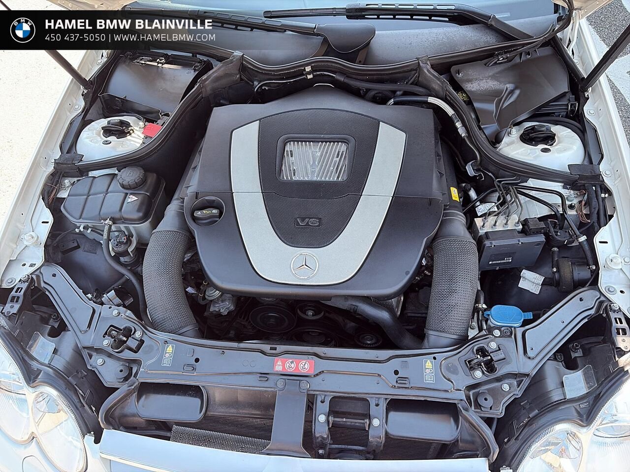 Mercedes-Benz Classe-CLK 2 portes Cabriolet, 3,5 L 2009 Blanc Blainville - photo #7