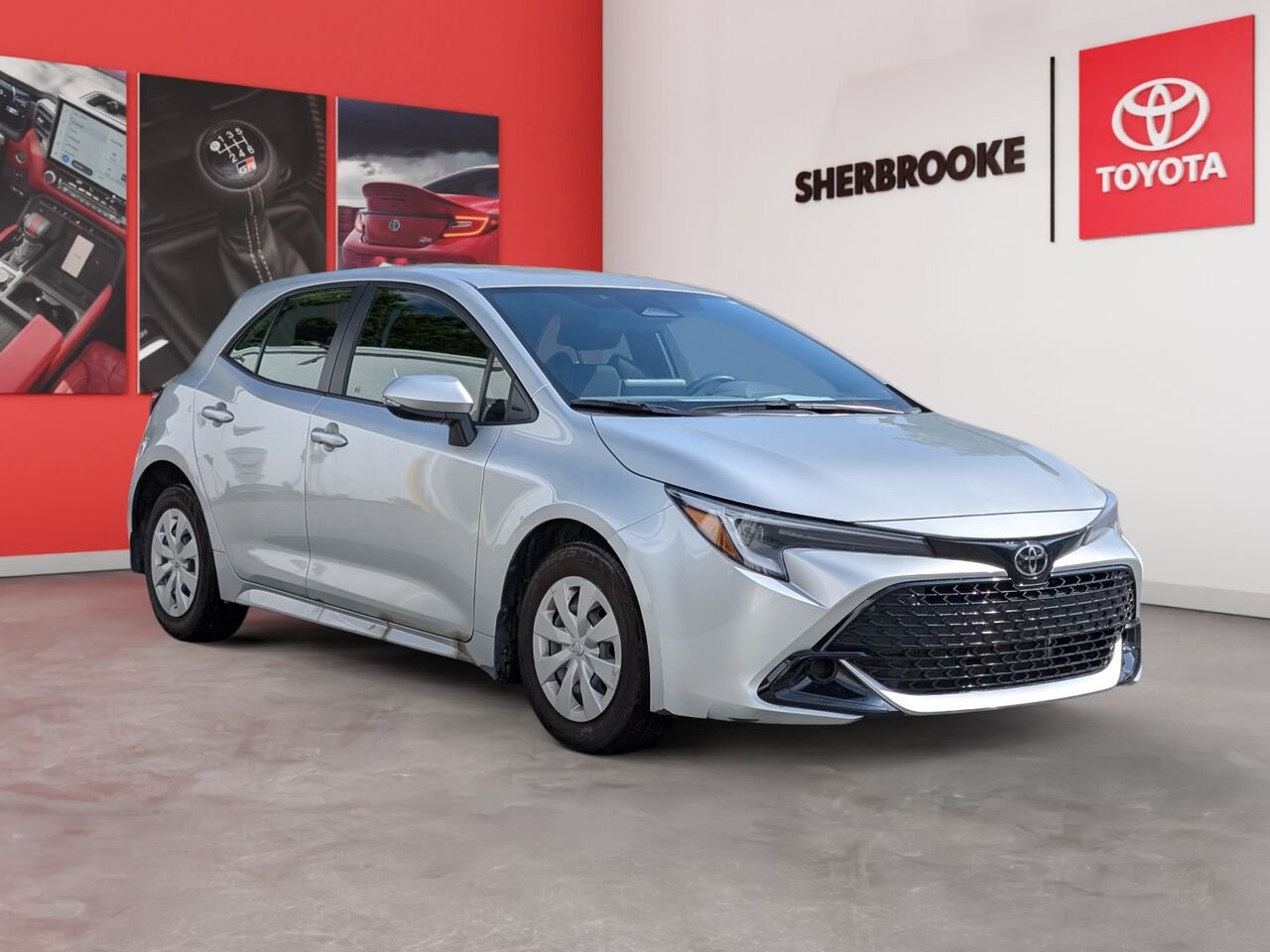 2023 Toyota Corolla Hatchback JTNK4MBE5P3203614 Grey Sherbrooke - photo #4