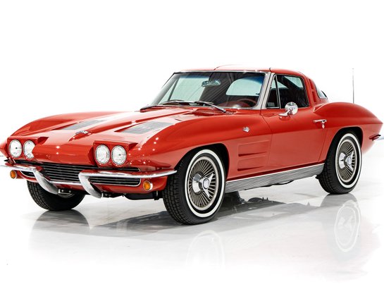 Chevrolet Corvette 1963 1963 Rouge