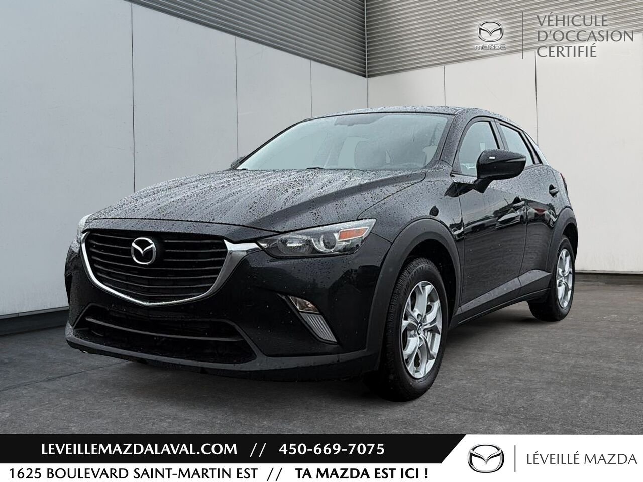 Mazda CX-3 Traction avant 4 portes GS 2016 Noir Laval - photo #0