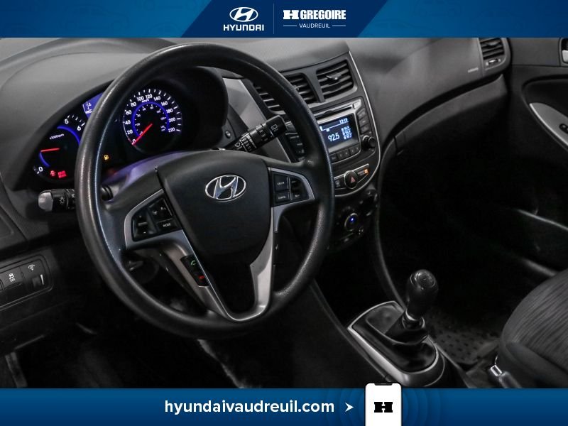 Hyundai Accent 2016 Noir Saint-Eustache - photo #15
