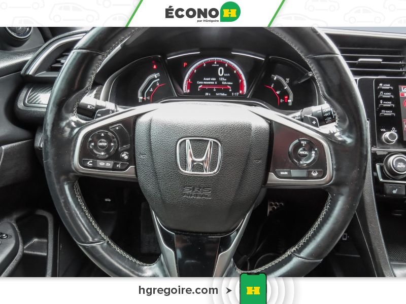 2019 Honda Civic White Saint-Eustache - photo #11