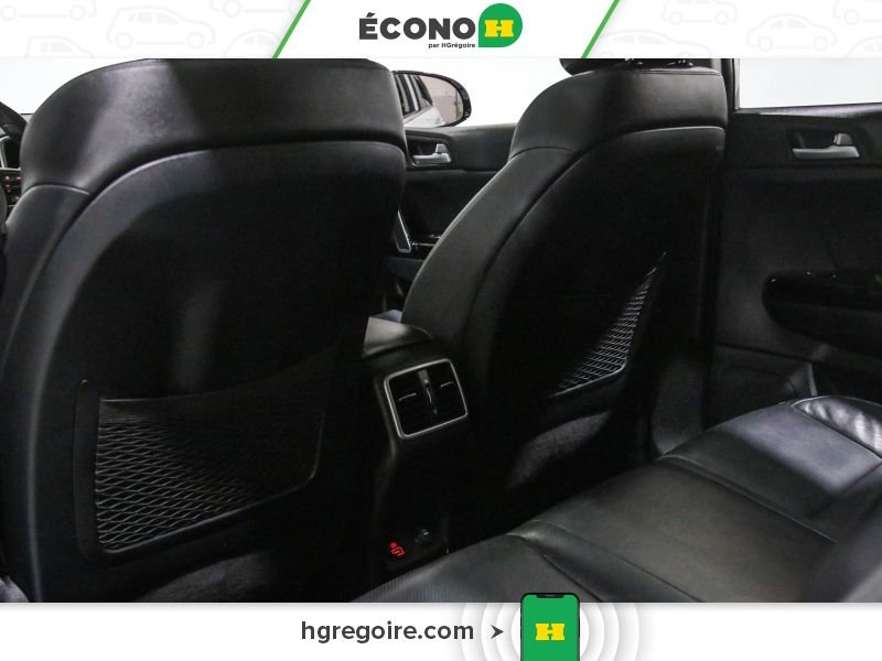 Kia Sportage 725354 | AWD AUTO AC CUIR TOIT NAV GR ELEC MAGS CAM RECUL B 2018 Blanc Laval - photo #22
