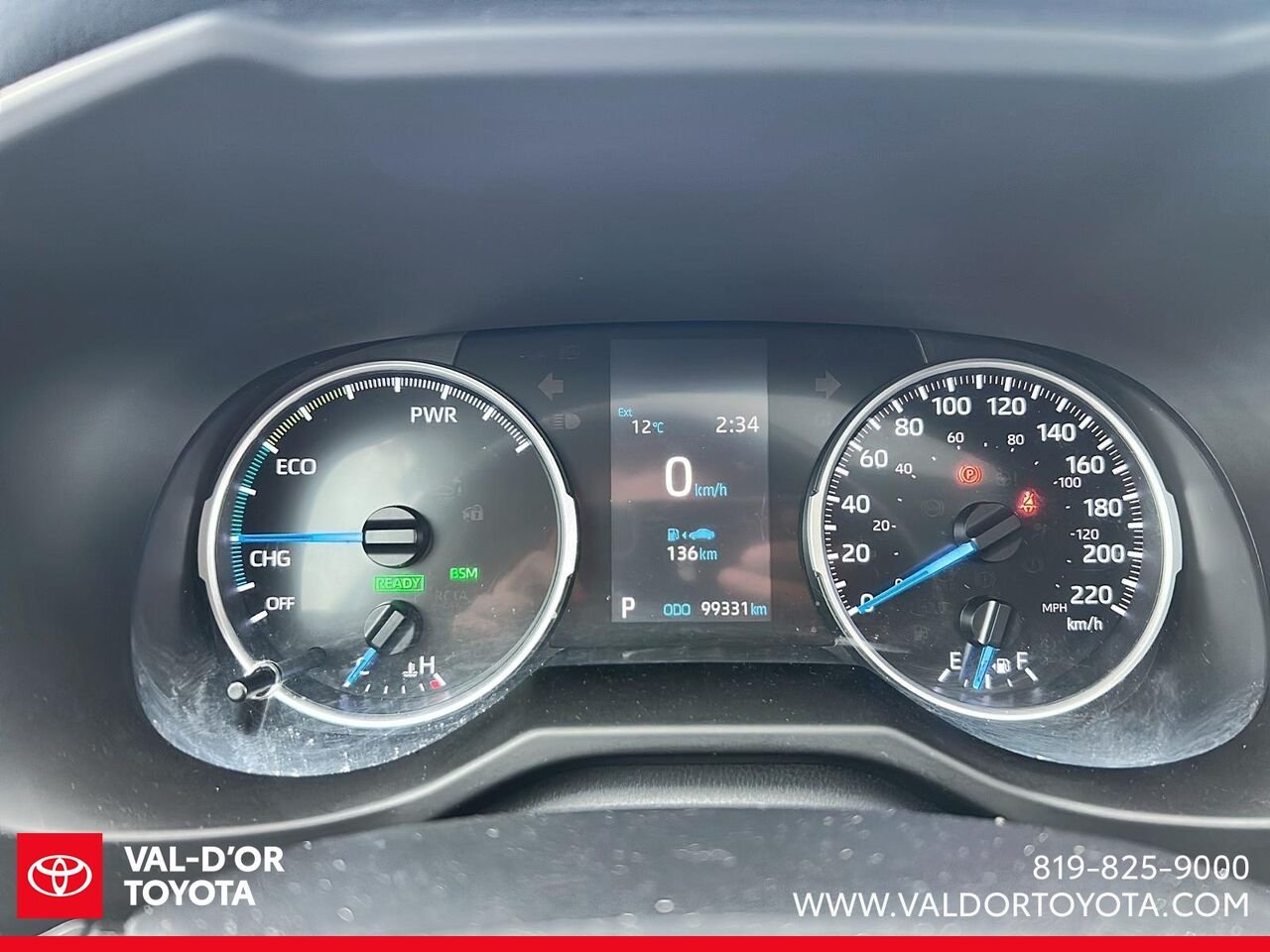 2019 Toyota RAV4 XLE hybride Silver Val-d'Or - photo #12