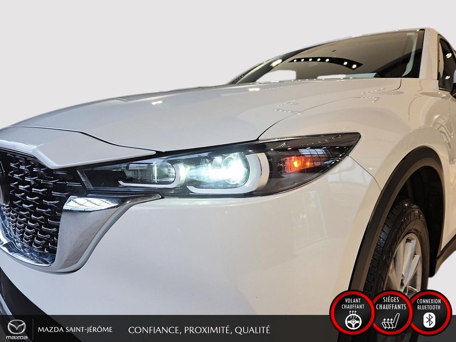 MAZDA CX5 GS | AWD | CUIR | MAGS | 2023 Blanc