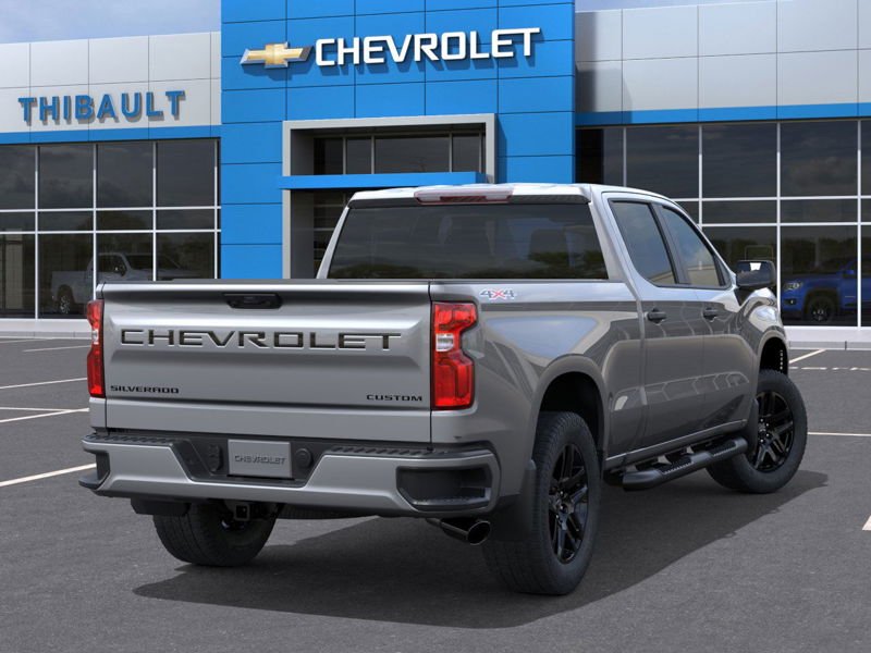 CHEVROLET SILVERADO 1500 Custom cabine multiplace 4RM 157 po 2026 Gris