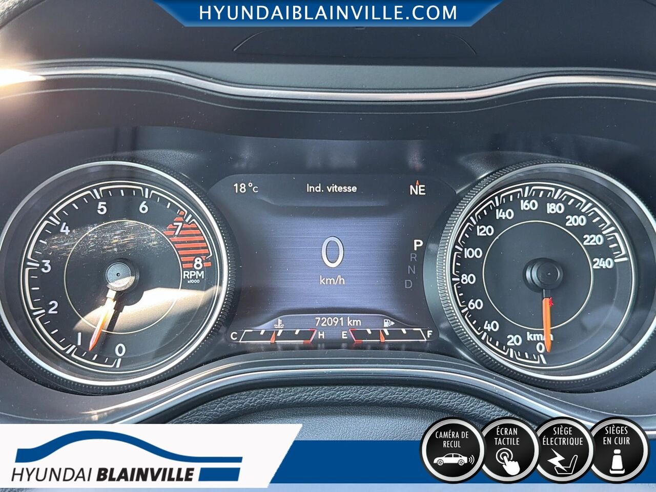 Jeep Cherokee 2020 Blanc Blainville - photo #10