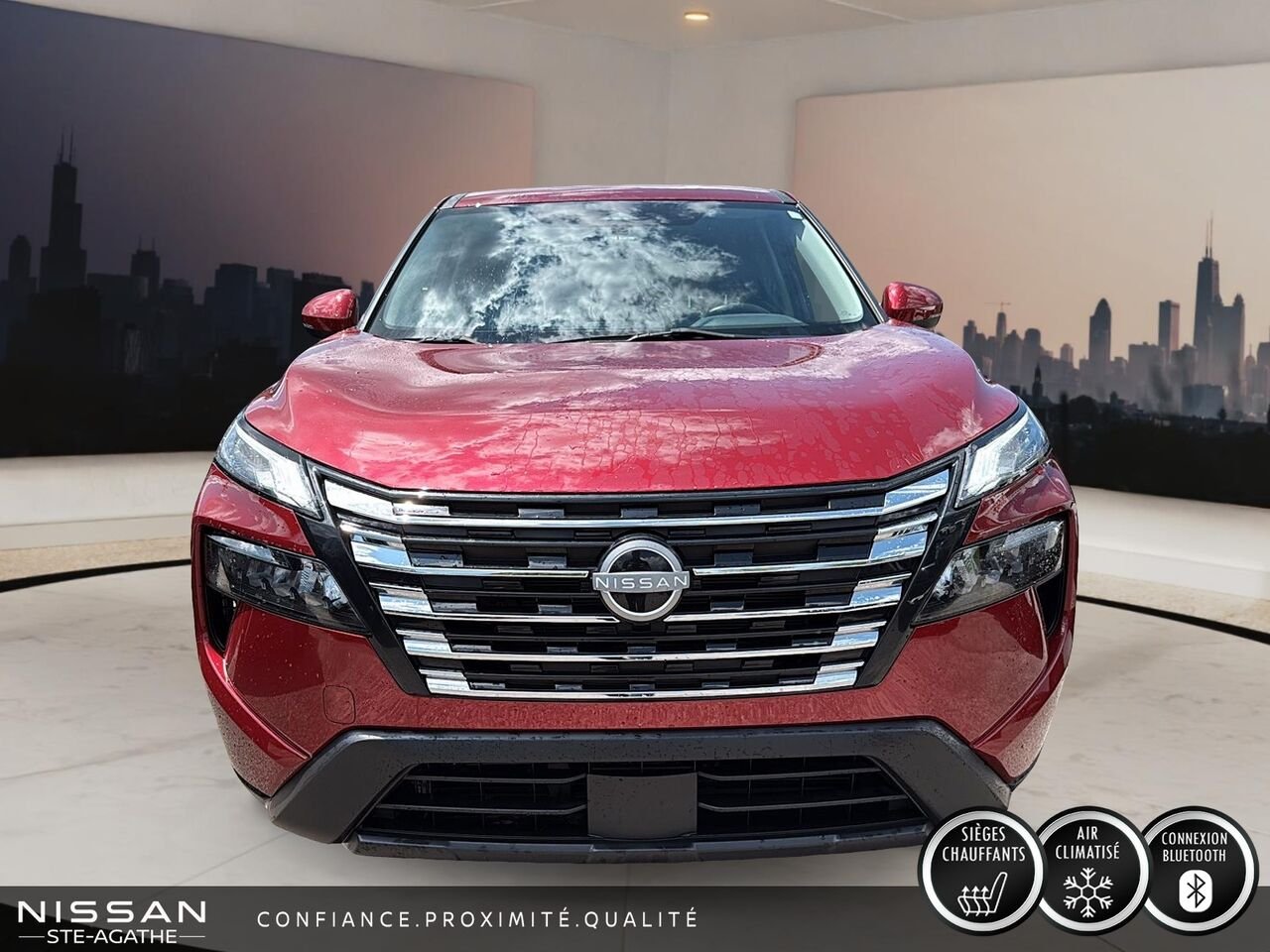2024 Nissan Rogue Red Ste-Agathe des Monts - photo #1