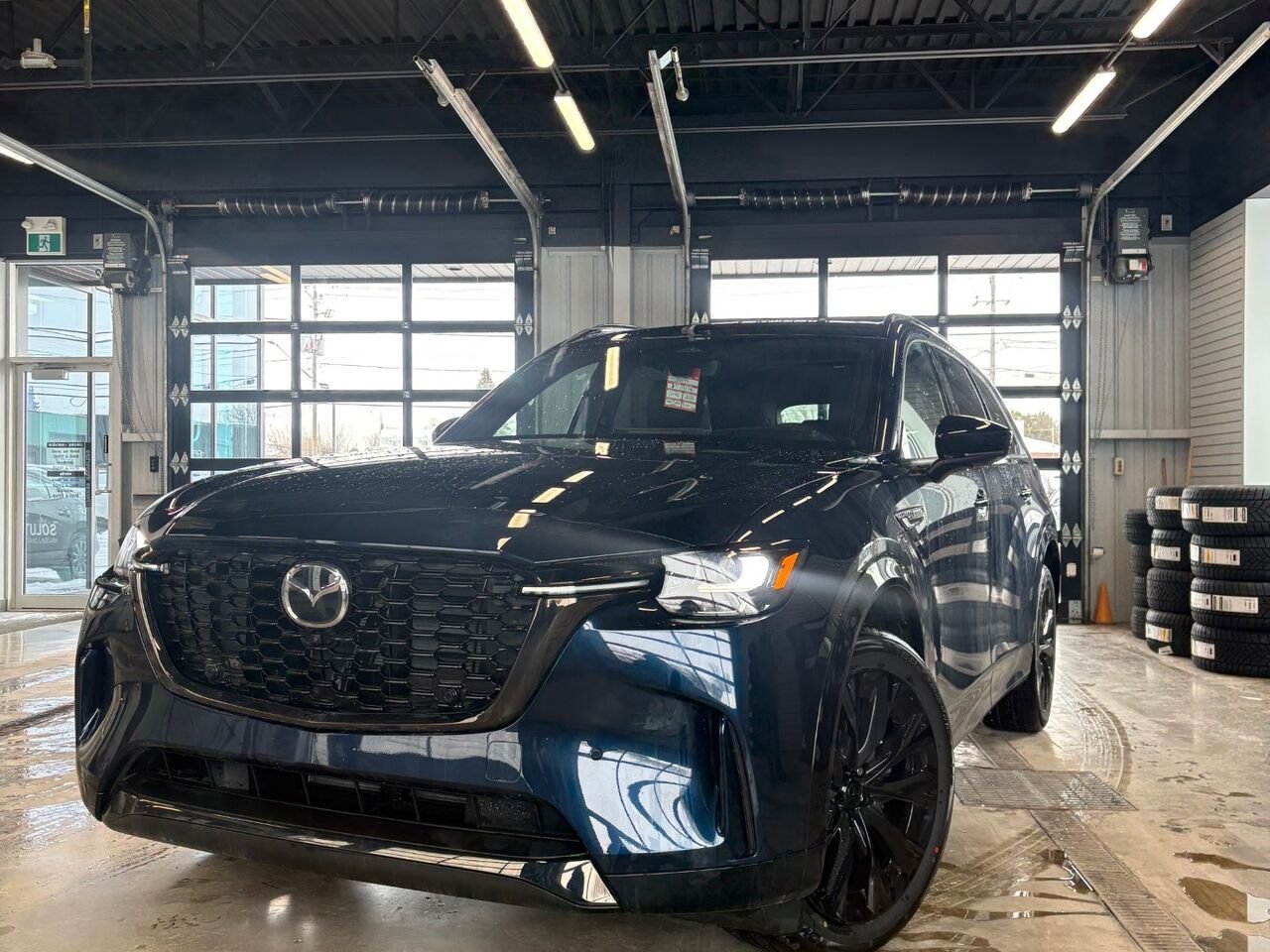 2026 MAZDA CX-90 MHEV GT-P TI Deep Crystal Blue Mica Châteauguay - photo #0