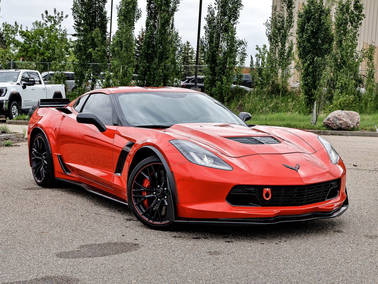 2016 Chevrolet Corvette 2dr Z06 Cpe w/3LZ Red Sherwood Park - photo #1