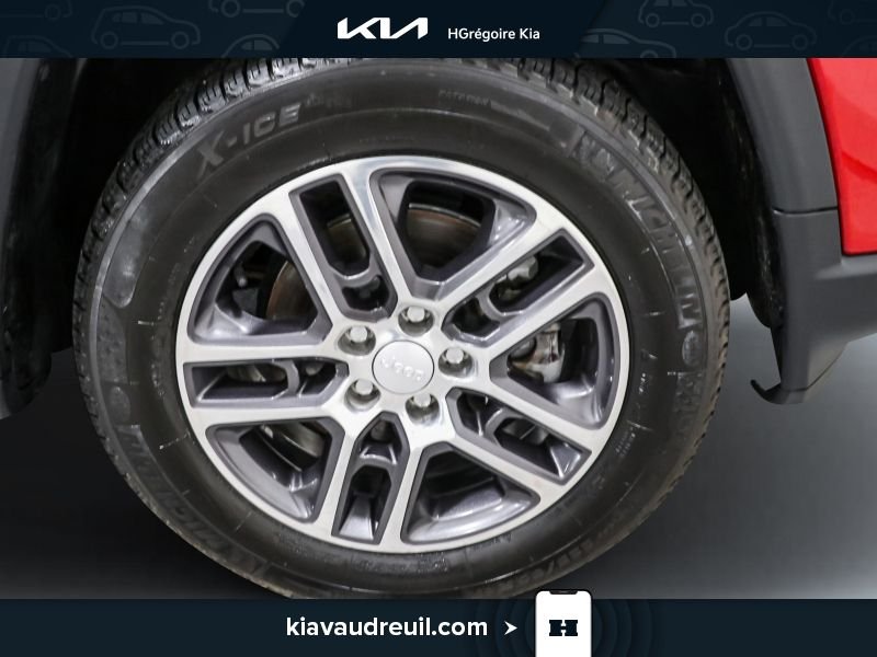 Jeep Compass KW7879 | ***AWD / CAMERA RECUL / NAVI / CUIR / MAGS*** 2018 Rouge Laval - photo #26