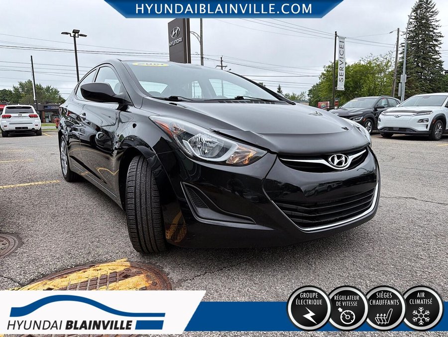 Hyundai Elantra 2014 2014 Noir