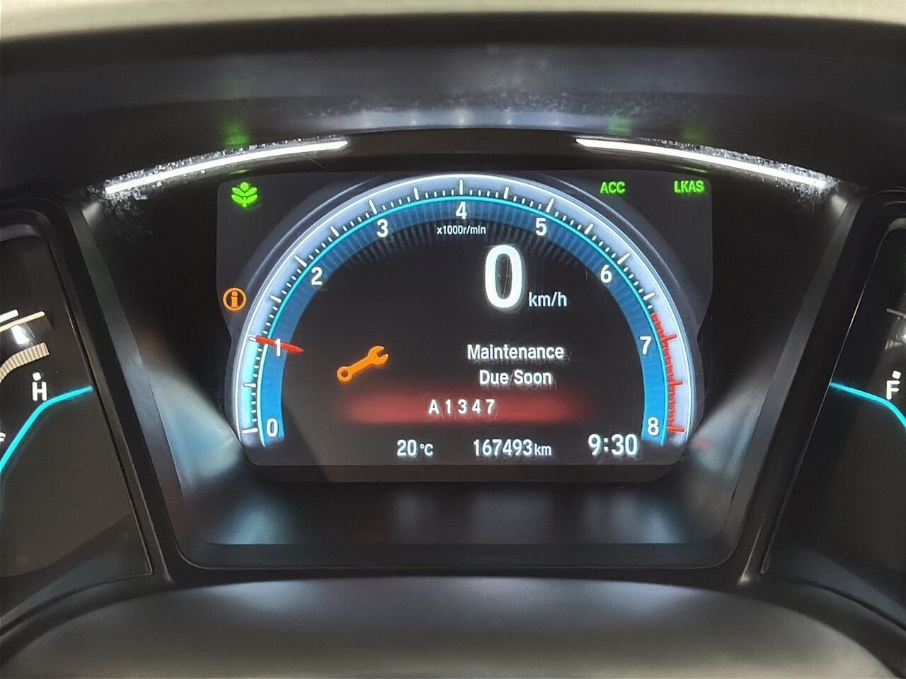 2020 HONDA CIVIC BERLINE LX Black Saint-Hyacinthe - photo #13