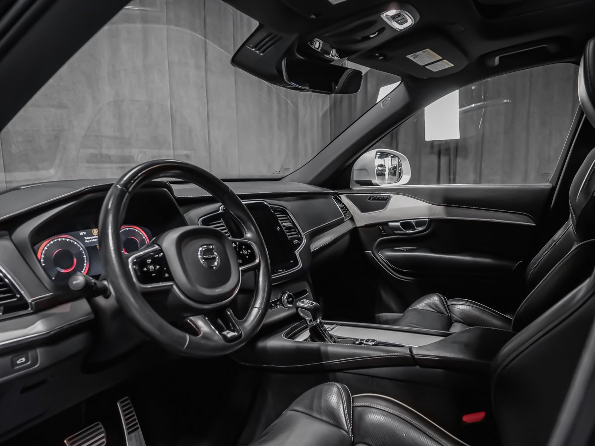 Volvo XC90 T6 R-DESIGN CONVENIENCE AFFICH. TÊTE HAUTE POLESTAR OPTIMISATION 2017 Noir Montréal - photo #5
