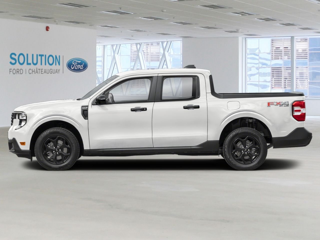 Ford Maverick XLT TI SUPERCREW 2026 Blanc Oxford Châteauguay - photo #2