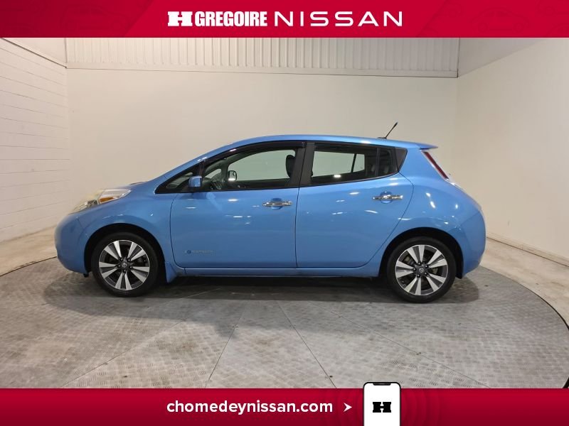 2014 Nissan Leaf Blue Saint-Eustache - photo #4