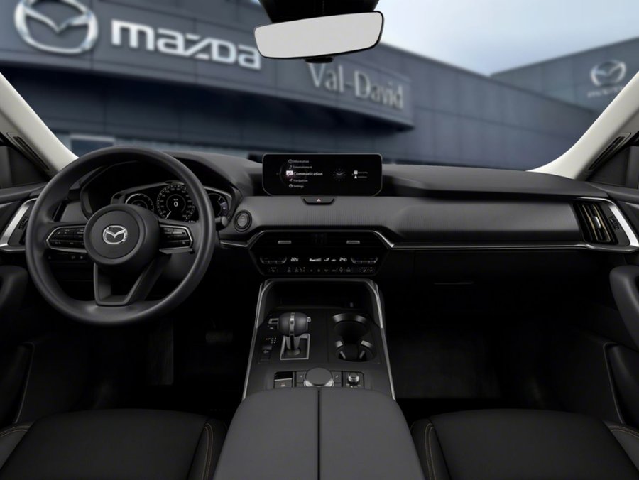 Mazda CX-90 hybride rechargeable GS TI, COMMANDE AUDIO AU VOLANT, VOLANT CHAUFFANT 2026 Bleu